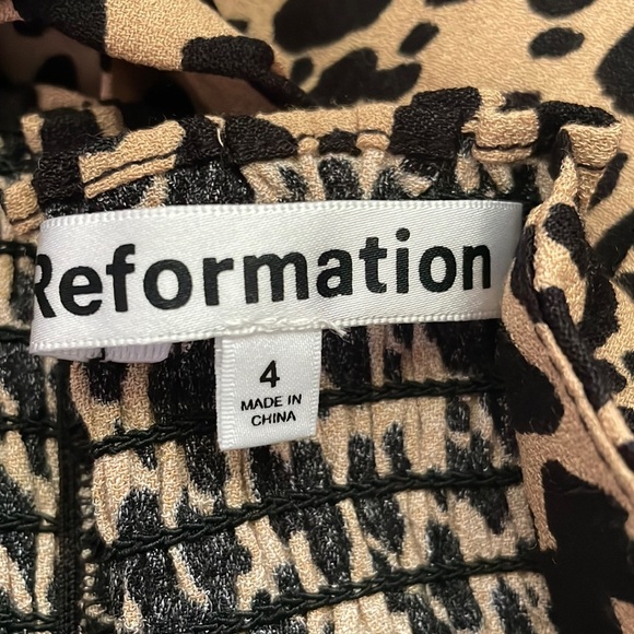 REFORMATION SIGMUND DRESS  Blitz - Picture 9 of 17